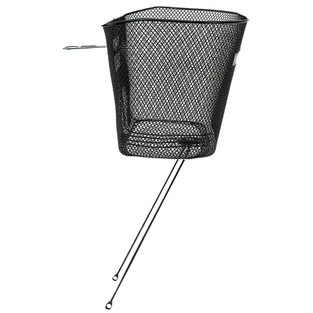 Oxford Wire Front Basket Headstock Fitting - Black