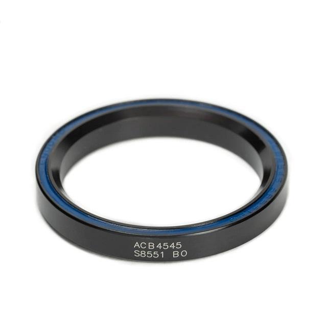 Roulement de jeu de direction inférieur Enduro 1-3/8" 45°/45° ACB en oxyde noir