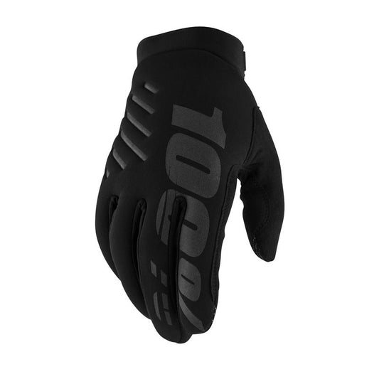 100% Brisker Cold-Weather Full-Finger Adult Gloves