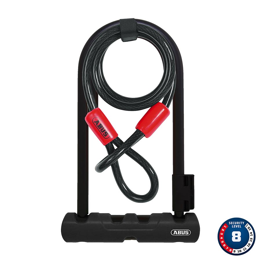 Abus Ultra 410 + Cobra Loop U-Lock Combo|Abus Ultra 410 + Cobra Cadenas en U avec Clé