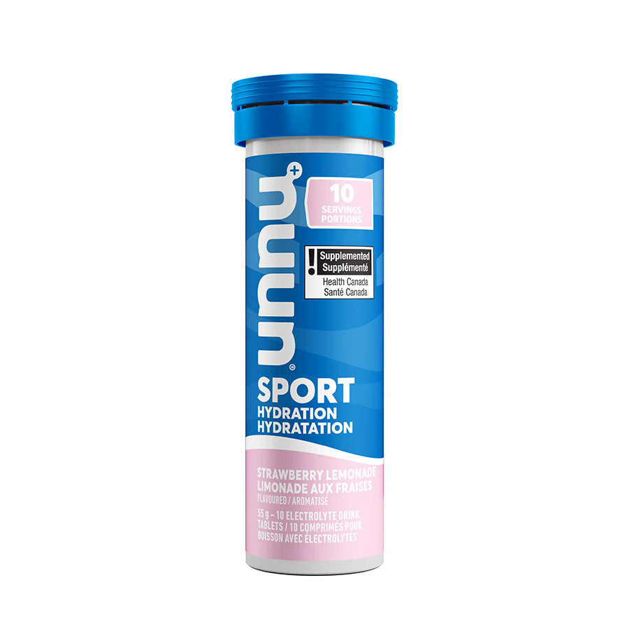 Mélange pour boisson hydratante Nuun Sport - Limonade à la fraise