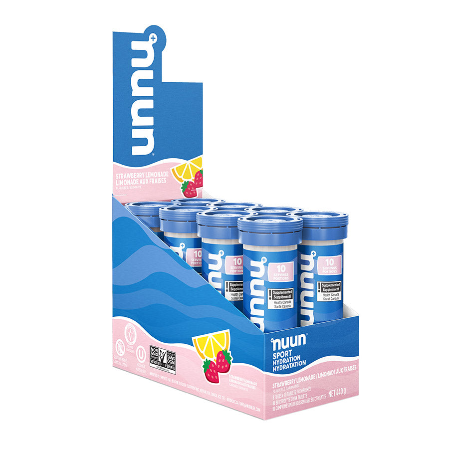 Mélange pour boisson hydratante Nuun Sport - Limonade à la fraise