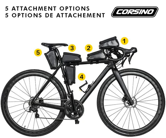 Corsino Compass 1.5L Frame Bike Bag