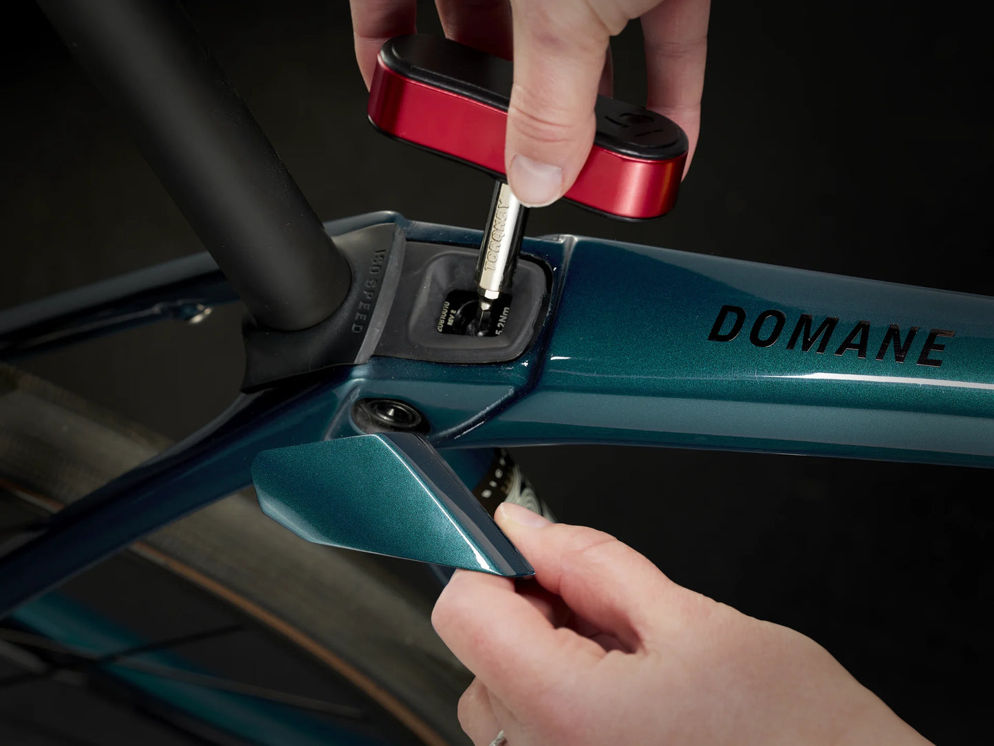 Vélo de route Trek Domane SL 5 Gen 4 en carbone