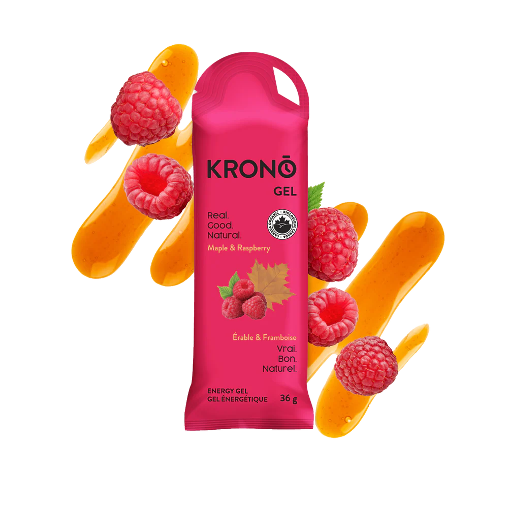 Krono Nutrition Maple & Raspberry Energy Gels