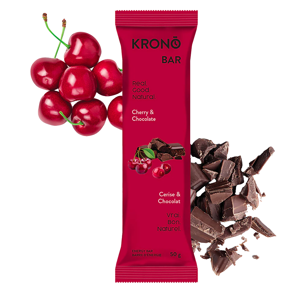 Barres énergétiques Krono Nutrition Cerise et chocolat