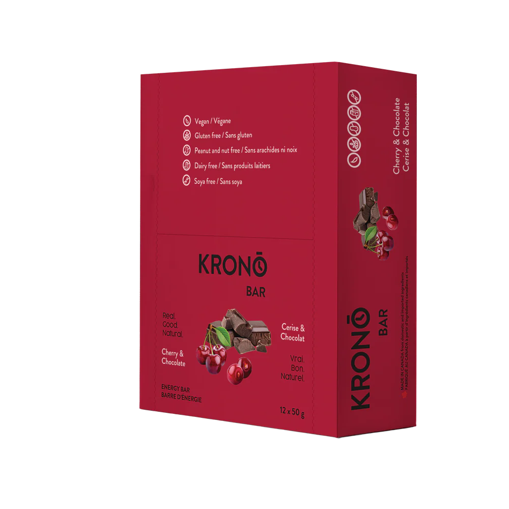 Barres énergétiques Krono Nutrition Cerise et chocolat
