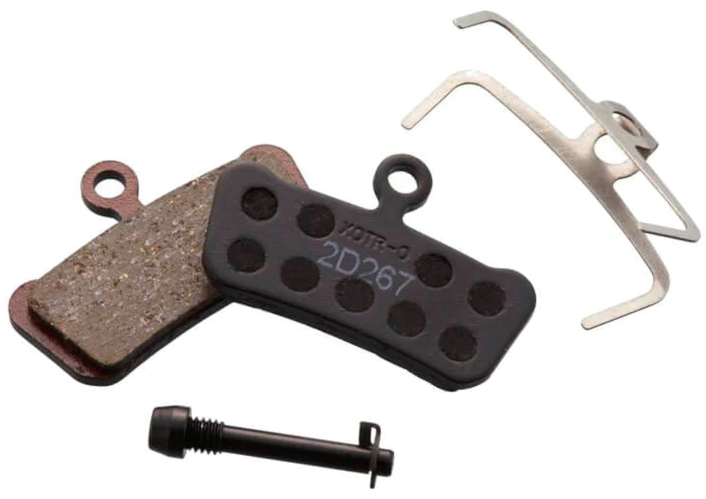 Plaquettes de frein à disque organiques (silencieuses) SRAM pour Guide, Trail 4 pistons