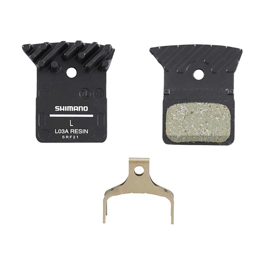 Plaquettes de frein à disque Shimano de type L (résine ou métallique)
