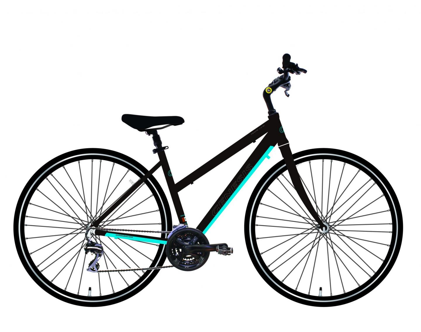 Vélo hybride Genisis Trafik 1.0 SE pour femmes