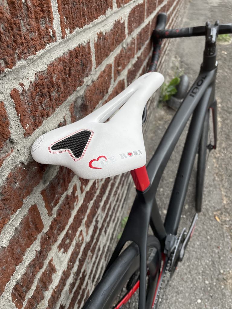 Vélo de route en carbone DeRosa Idol - Roues en carbone SRAM Force AXS/Vision SC55 TLR