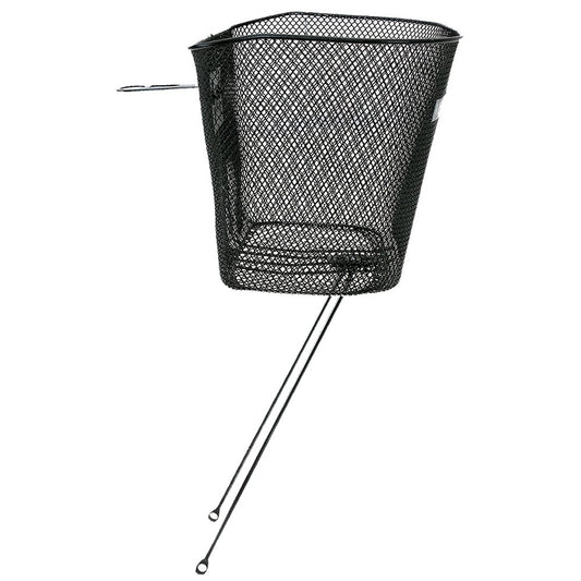 Oxford Wire Front Basket Headstock Fitting - Black