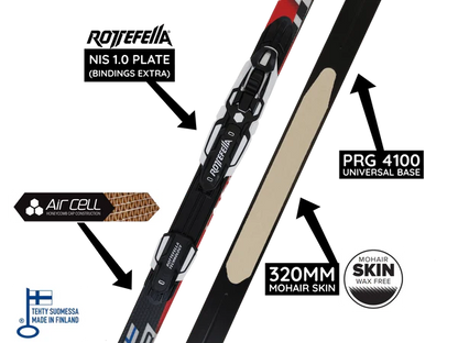 Peltonen Skintrack Classic Cross-Country Skis|Skis de Fond Classiques Peltonen Skintrack