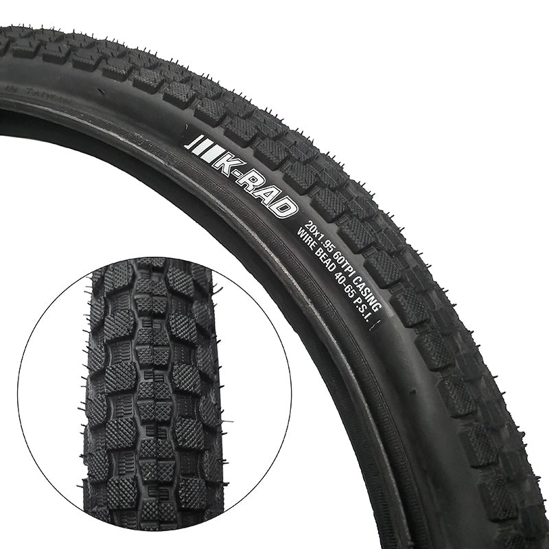 Kenda K-Rad K905 20" X 1.95 Bike Tire
