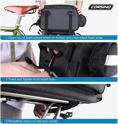 Corsino Adventure 12L - Trunk Cargo Bike Bag