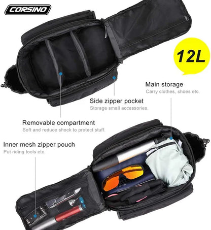 Corsino Adventure 12L - Trunk Cargo Bike Bag