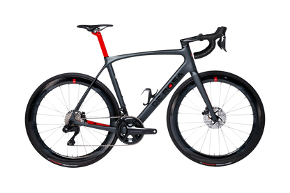 Vélo de route en carbone DeRosa Idol - Roues en carbone SRAM Force AXS/Vision SC55 TLR