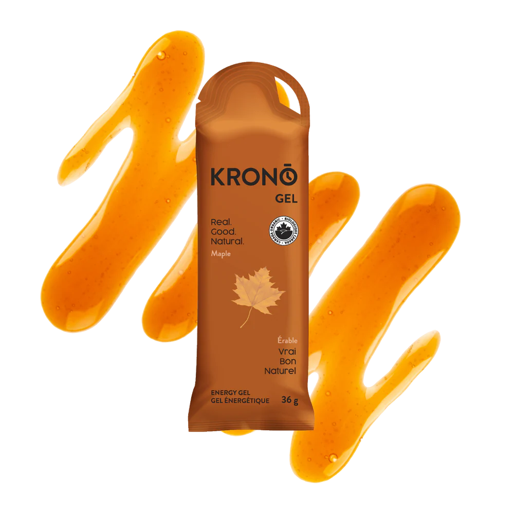 Gels énergétiques à l'érable Krono Nutrition 