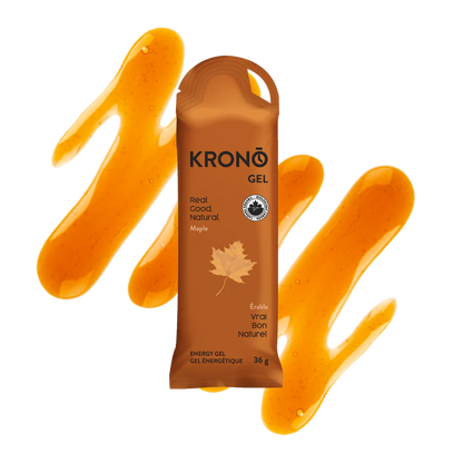 Gels énergétiques à l'érable Krono Nutrition 