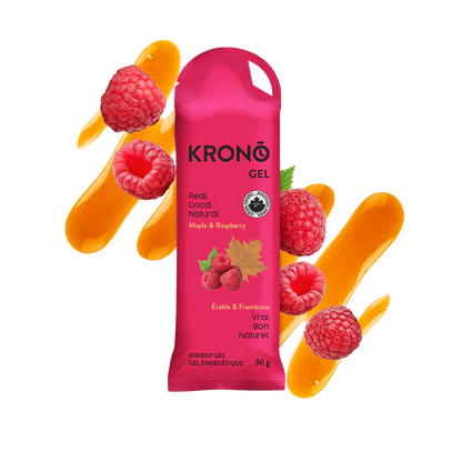 Krono Nutrition Maple & Raspberry Energy Gels
