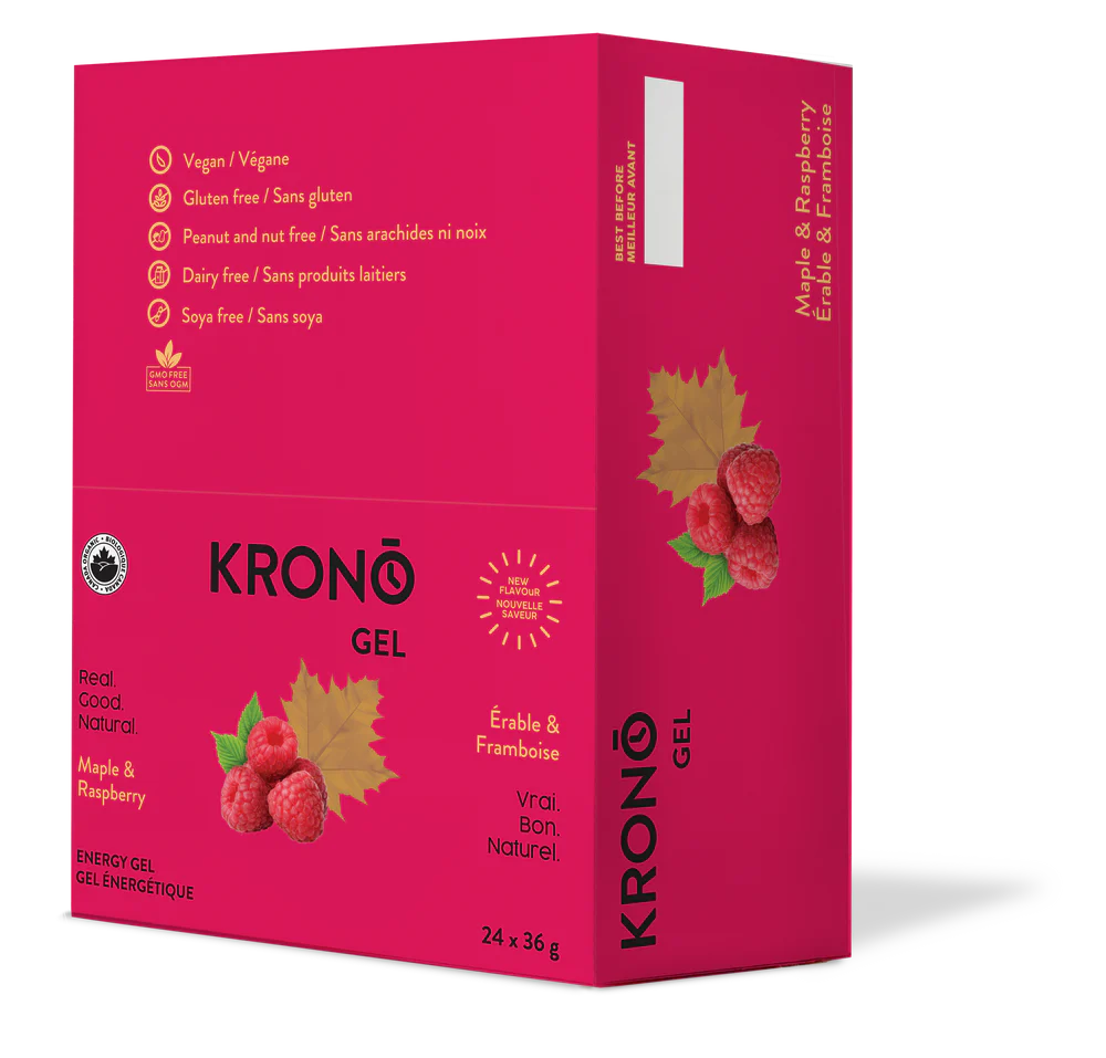 Krono Nutrition Maple & Raspberry Energy Gels