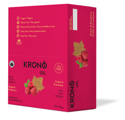 Krono Nutrition Maple & Raspberry Energy Gels