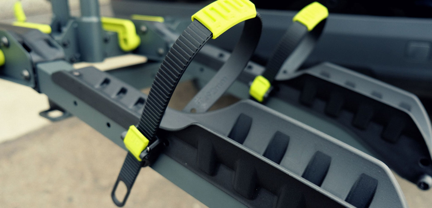 Porte-vélos Buzzrack Scorpion H monté sur attelage