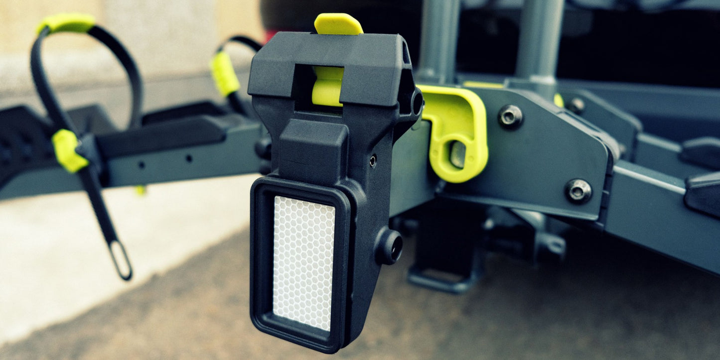 Porte-vélos Buzzrack Scorpion H monté sur attelage