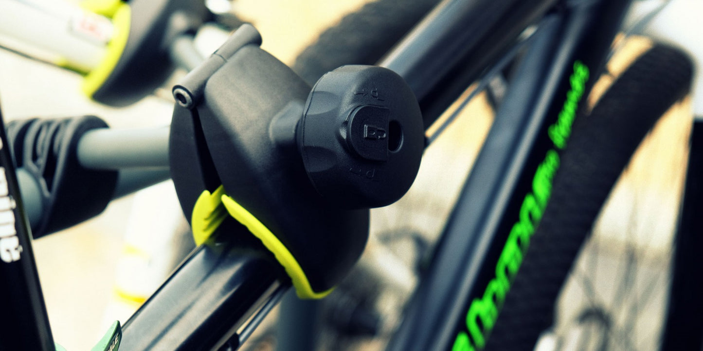 Porte-vélos Buzzrack Scorpion H monté sur attelage
