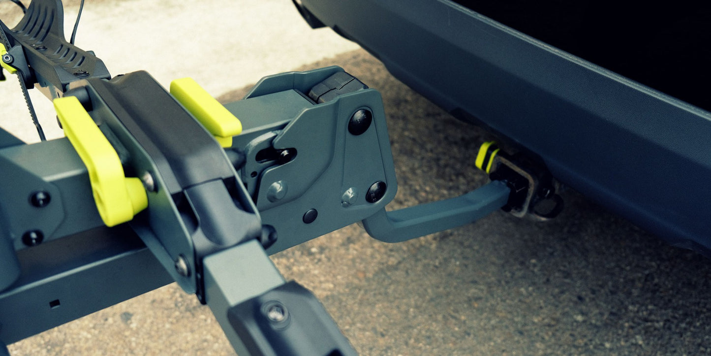 Porte-vélos Buzzrack Scorpion H monté sur attelage