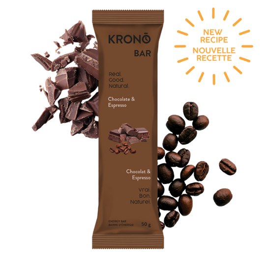 Krono Nutrition Chocolate & Espresso Energy Bars