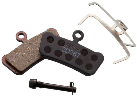 Plaquettes de frein à disque organiques (silencieuses) SRAM pour Guide, Trail 4 pistons