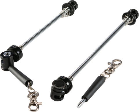 49N SAFEGUARD ANTI-THEFT QUICK RELEASE SKEWERS|49N AXES DE ROUE ANTIVOL À DÉBLOCAGE RAPIDE SAFEGUARD