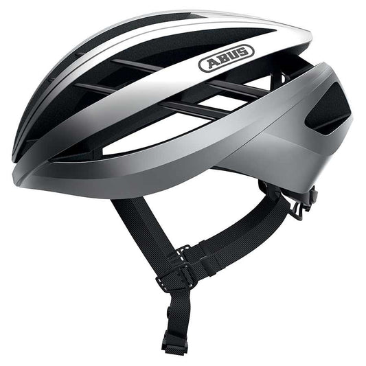 Casque Abus Aventor - Argent brillant | Abus Aventor Casque - Lueur Argent