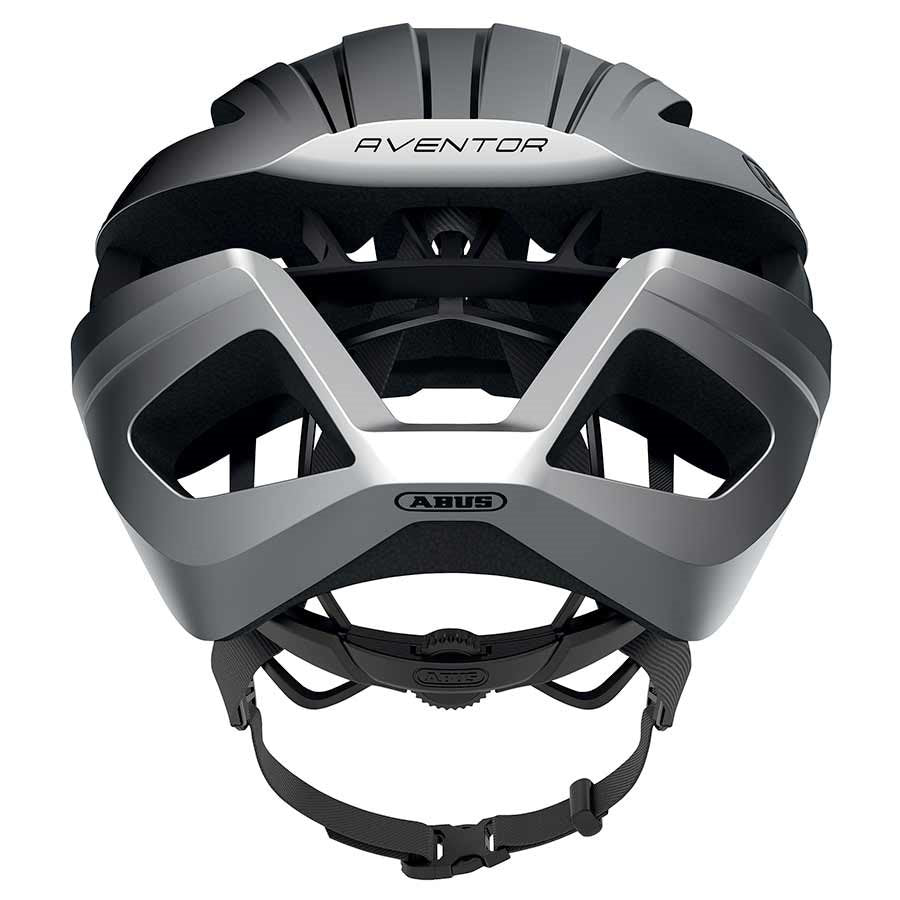 Casque Abus Aventor - Argent brillant | Abus Aventor Casque - Lueur Argent