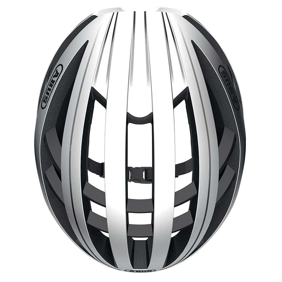 Casque Abus Aventor - Argent brillant | Abus Aventor Casque - Lueur Argent