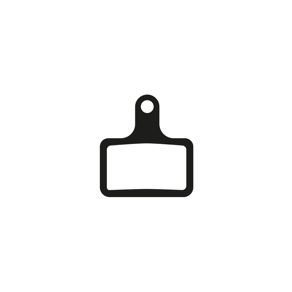 Plaquettes de disque semi-métalliques Full Stop Shimano Road