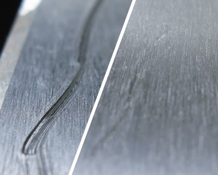 Ski: Base repair | Réparation de la base