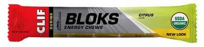 Clif Bloks, produits à mâcher énergétiques