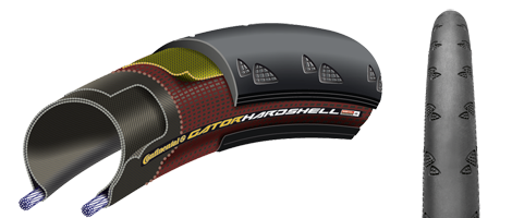 Continental Gator Hardshell Foldable Tire | Pneu Gator Hardshell Pliable